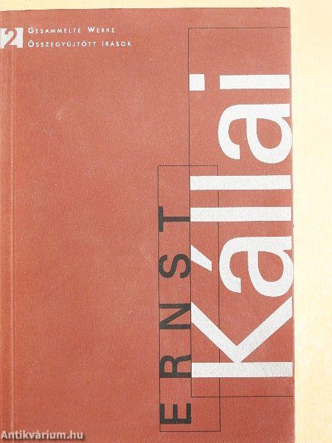 Gesammelte werke 2./Összegyűjtött írások 2.