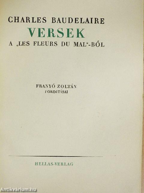 Versek a "Les Fleurs du Mal"-ból