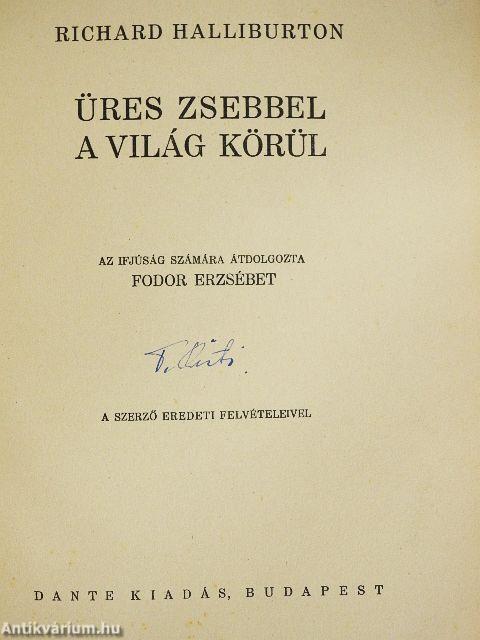 Üres zsebbel a világ körül