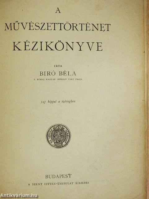 A művészettörténet kézikönyve