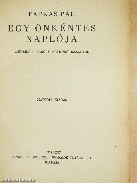 Egy önkéntes naplója