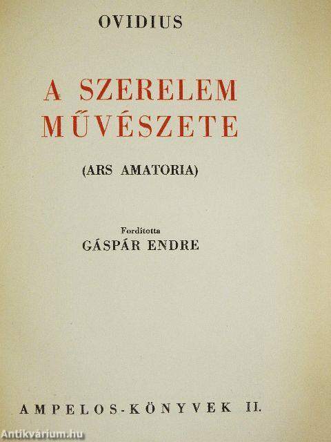 A szerelem művészete