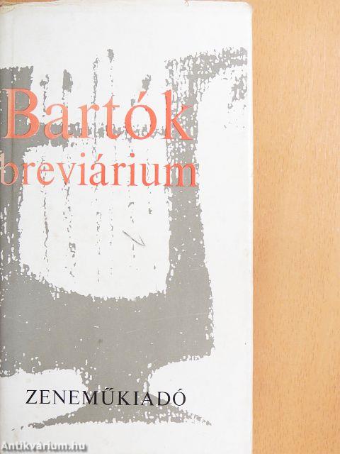 Bartók breviárium