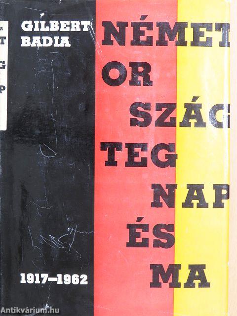 Németország tegnap és ma