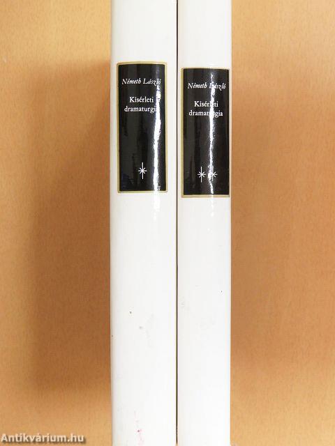 Kísérleti dramaturgia I-II.