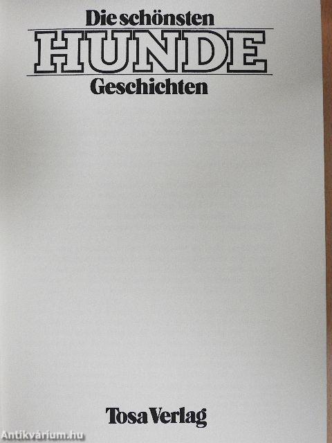 Die schönsten Hunde Geschichten