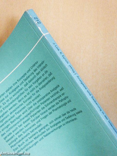 Analgesie und Sedierung in der Intensivmedizin