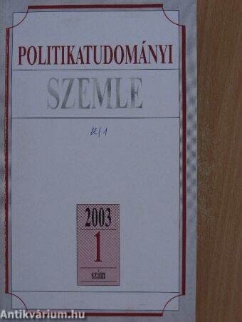 Politikatudományi Szemle 2003/1.