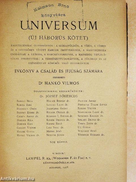 Universum VIII.