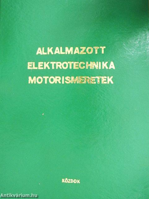 Alkalmazott elektrotechnika motorismeretek 