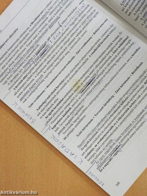 Pénzügyi és vállalkozásfinanszírozási ismeretek