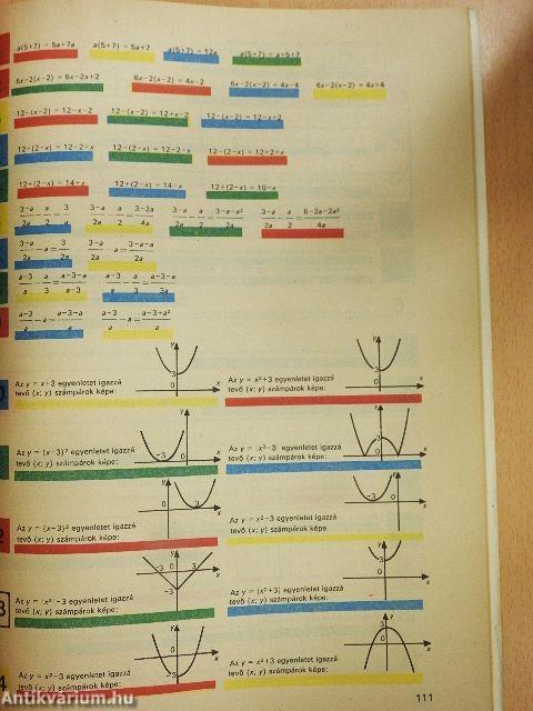 Matematika-munkalapok 8.