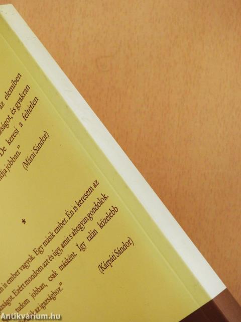 Vitám Máraival (dedikált példány)