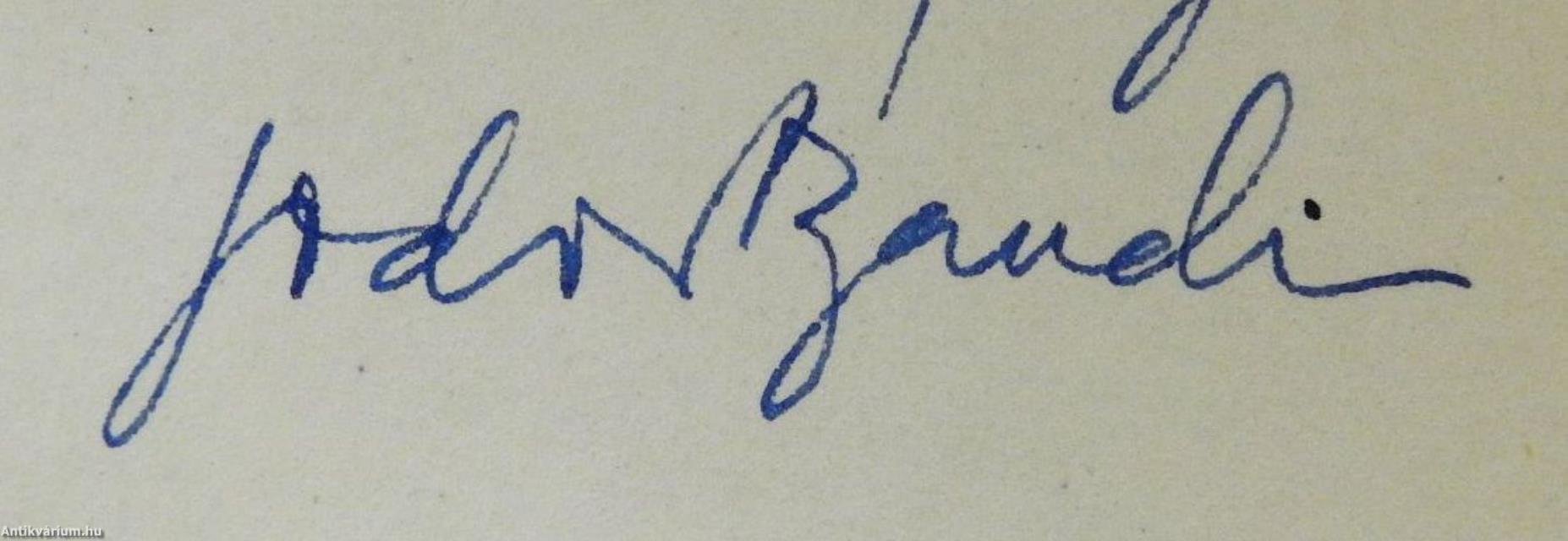 Tengerek, dombok (dedikált példány)