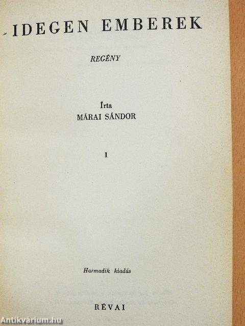 Idegen emberek I-II.