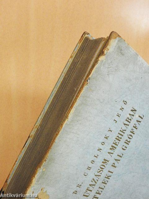 Utazásom Amerikában Teleki Pál gróffal