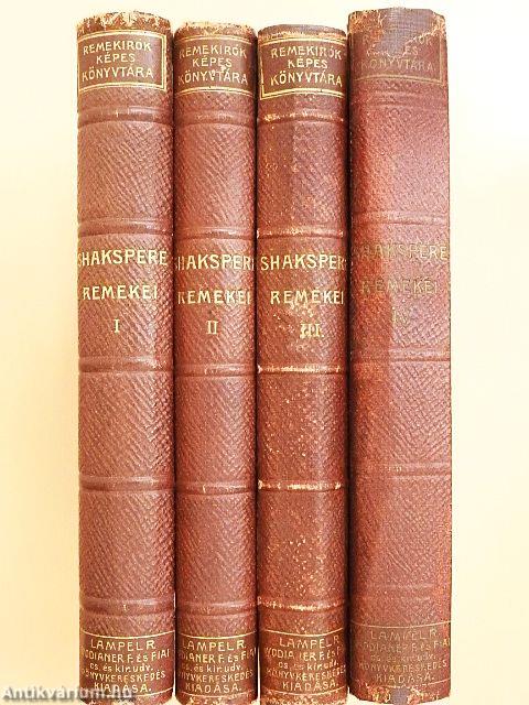 Shakspere remekei I-IV.