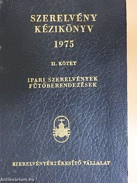 Szerelvény kézikönyv II.