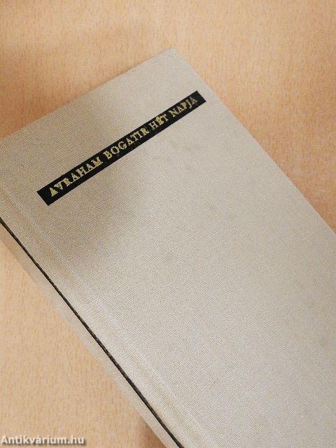 Avraham Bogatir hét napja