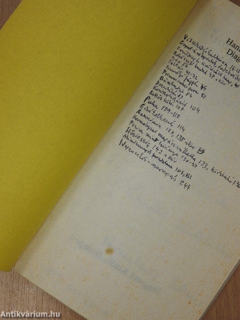 Diagnózisok (dedikált példány)