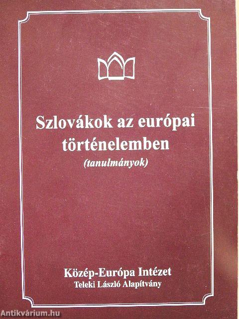 Szlovákok az európai történelemben