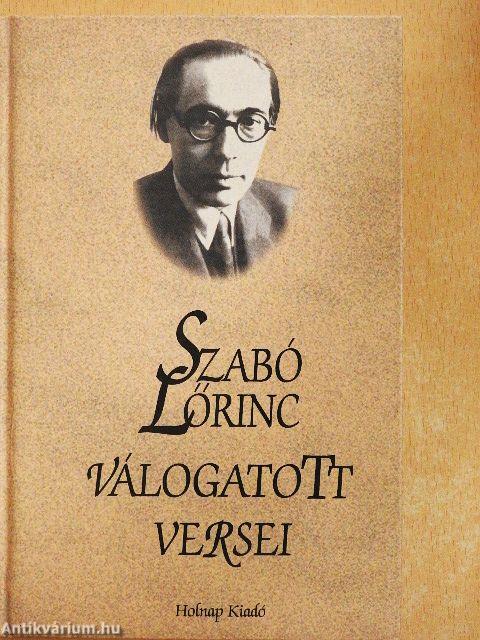 Szabó Lőrinc válogatott versei