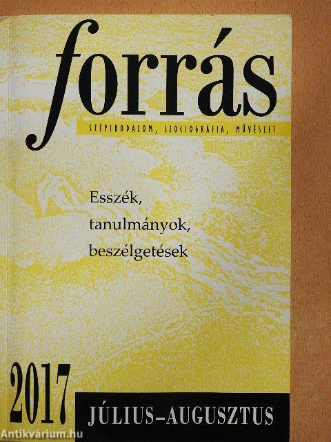 Forrás 2017. július-augusztus