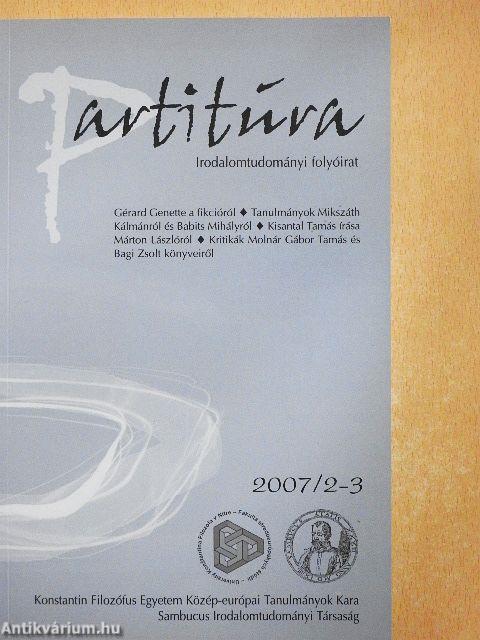 Partitúra 2007/2-3.