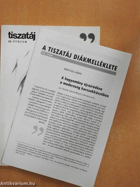 Tiszatáj 2012. december