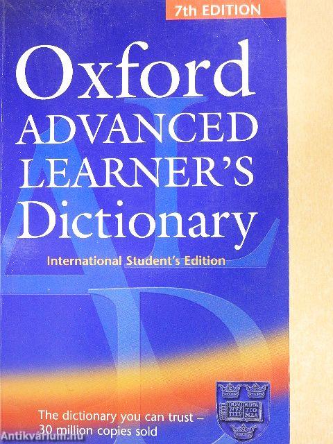 Oxford Advanced Learner's Dictionary of Current English - CD-vel