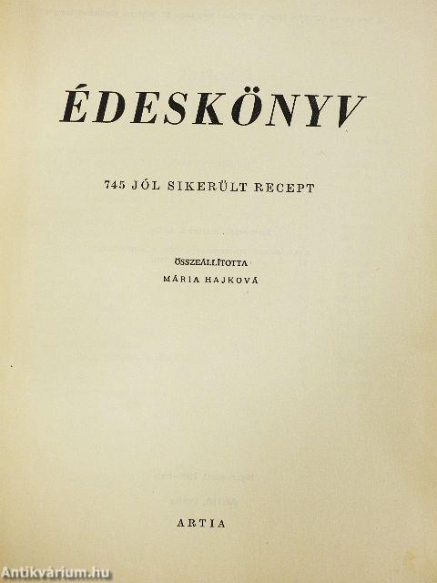 Édeskönyv