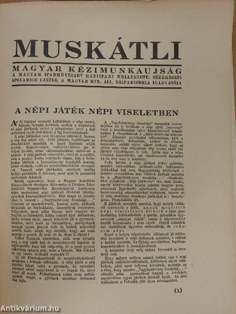 Magyar Iparművészet 1939/1-12.