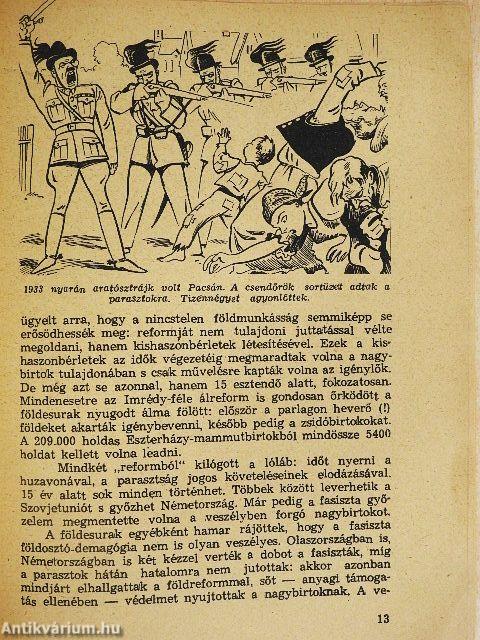 A parasztság küzdelmei a Horthy-rendszer alatt