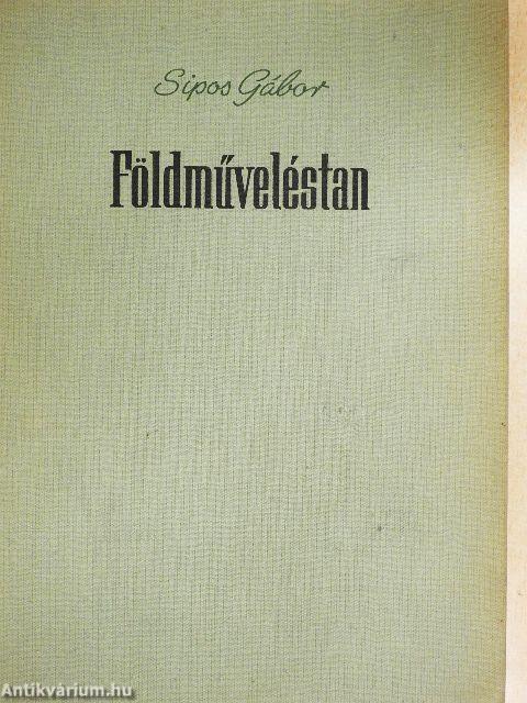 Földműveléstan