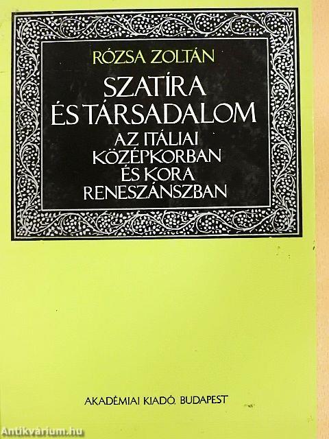 Szatíra és társadalom