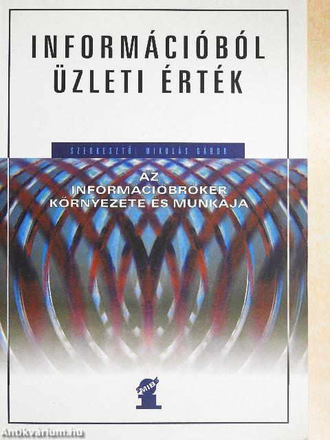 Információból üzleti érték