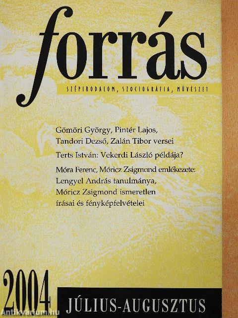 Forrás 2004. július-augusztus