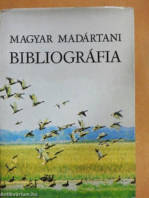 Magyar madártani bibliográfia