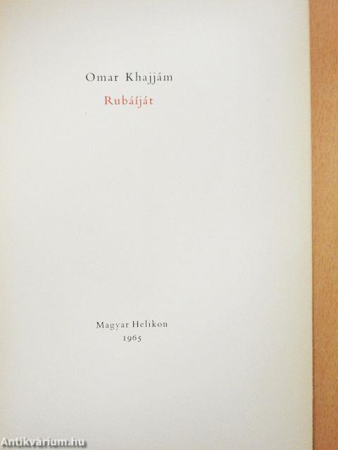 Rubáíját