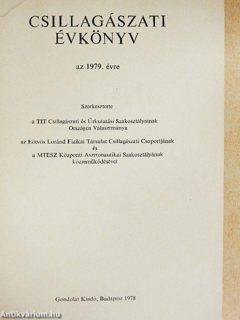 Csillagászati Évkönyv 1979