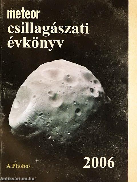 Meteor csillagászati évkönyv 2006