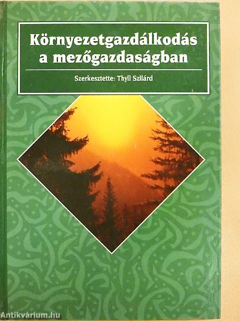 Környezetgazdálkodás a mezőgazdaságban