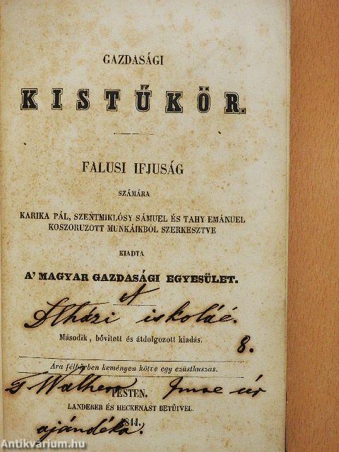 Gazdasági kistűkör