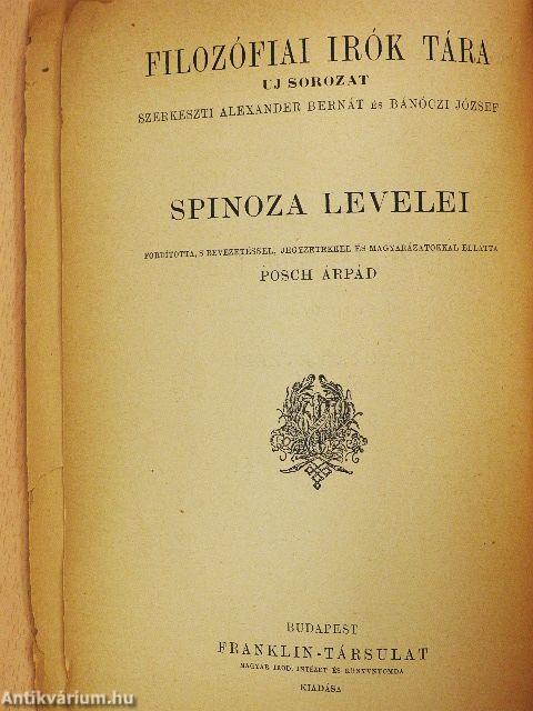 Spinoza levelei