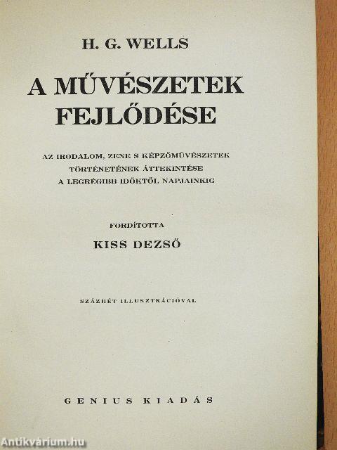 A művészetek fejlődése