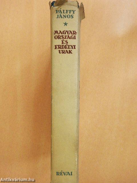 Magyarországi és erdélyi urak