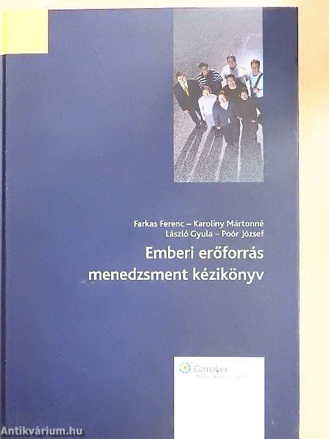 Emberi erőforrás menedzsment kézikönyv