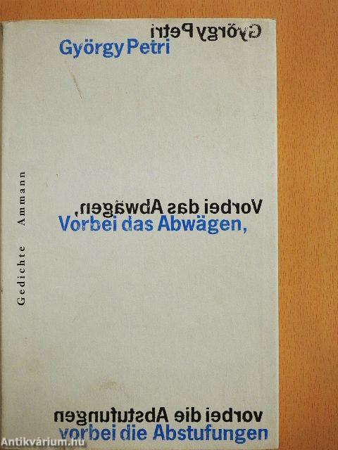 Vorbei das Abwägen, vorbei die Abstufungen