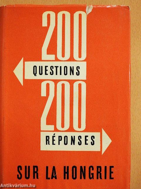 200 Questions, 200 Réponses sur la Hongrie
