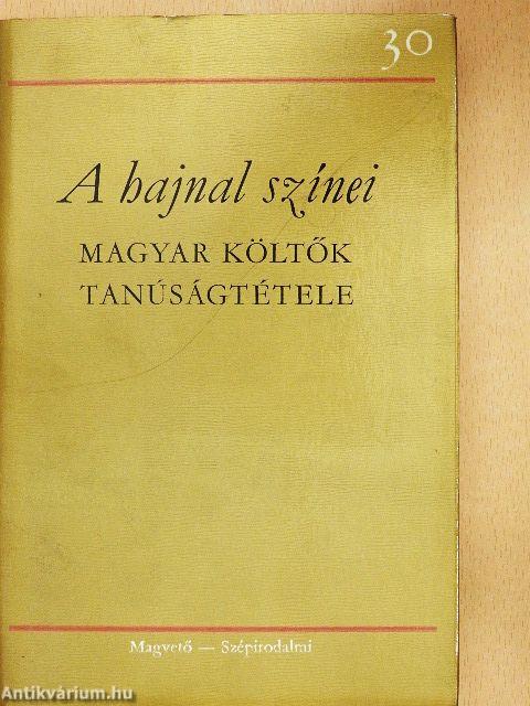 A hajnal színei